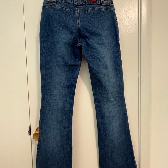 Low Rise Flare Jeans - Picture 3 of 5